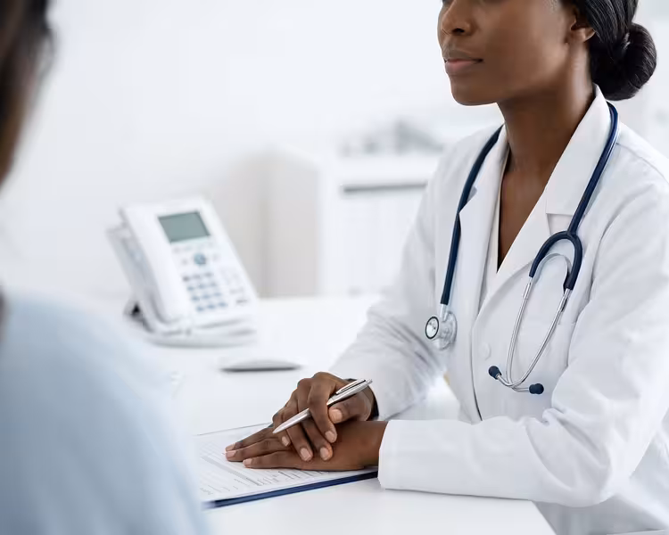 Private Ear Wax Removal in East Finchley: Convenience and Choice: A doctor and patient during a consultation Doctor and patient consultation for Private Ear Wax Removal in East Finchley: Convenience and Choice - East Finchley: Privat...